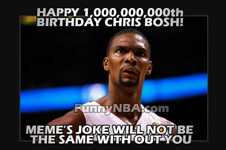 Best ideas about Happy Birthday Chris Funny
. Save or Pin 2013 Funny Chris Bosh Moments Now.
