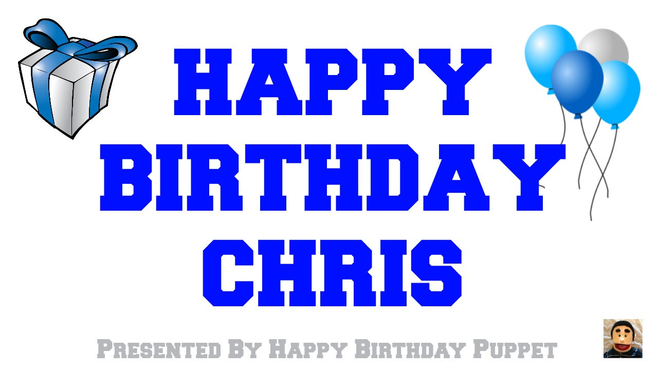 Best ideas about Happy Birthday Chris Funny
. Save or Pin Happy Birthday Chris Best Happy Birthday Song Ever Now.