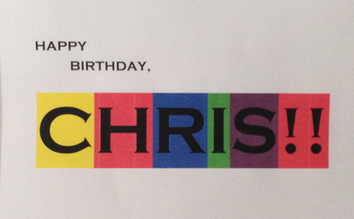 Best ideas about Happy Birthday Chris Funny
. Save or Pin Happy Belated Birthday Chris – The Meandering Mind Now.