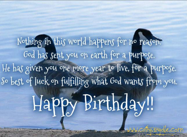 Best ideas about Happy Birthday Christian Quotes
. Save or Pin Happy Birthday Wishes Quotes and Birthday Messages Cathy Now.