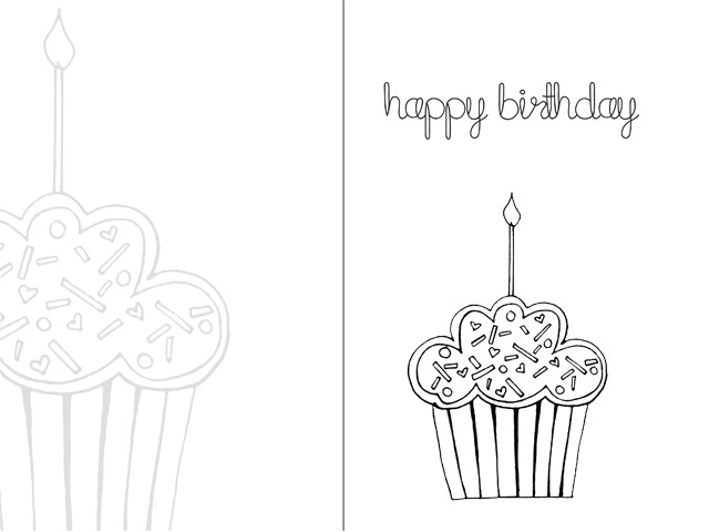 Best ideas about Happy Birthday Coloring Card
. Save or Pin Day 5 Printable – Happy birthday colouring card Tarjeta Now.