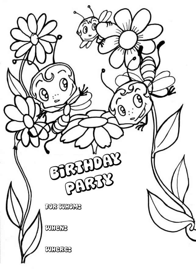Best ideas about Happy Birthday Coloring Card
. Save or Pin Free Printable Happy Birthday Coloring Pages For Kids Now.
