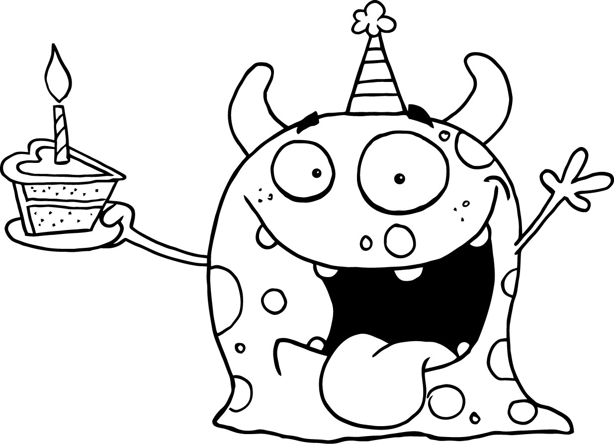 Best ideas about Happy Birthday Coloring Pages For Boys
. Save or Pin Happy birthday coloring pages printable for boys Now.