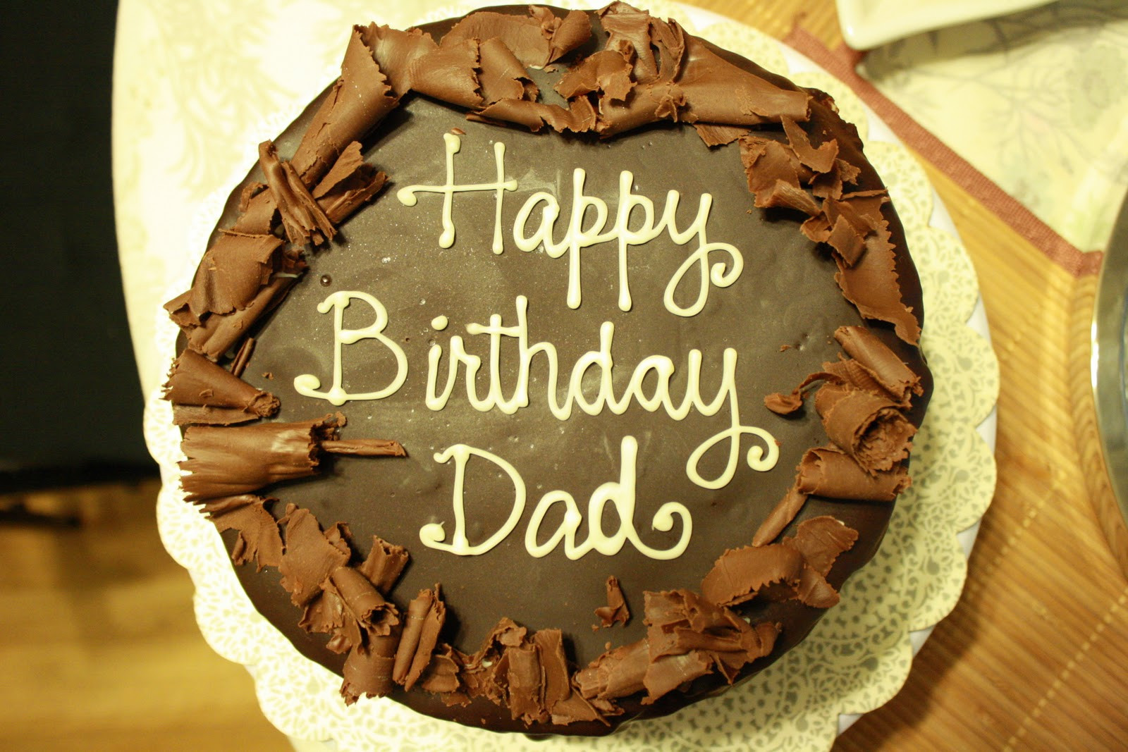 Best ideas about Happy Birthday Dad Cake
. Save or Pin A Cake Story Dad s Dark Chocolate Ganache Covered Fresh Now.