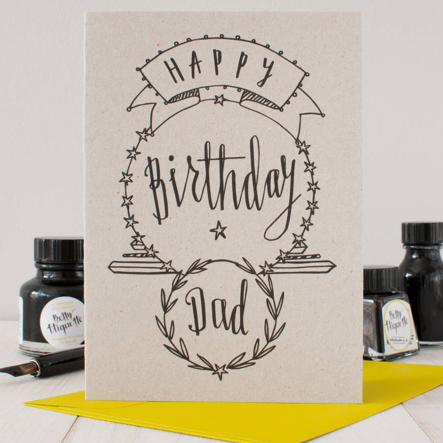 Best ideas about Happy Birthday Dad Card
. Save or Pin happy birthday dad birthday card by betty etiquette Now.