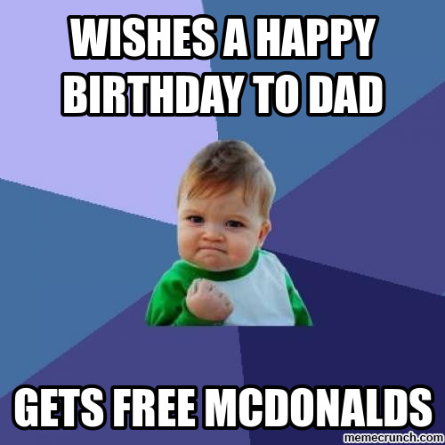 Best ideas about Happy Birthday Dad Meme Funny
. Save or Pin Wishes a Happy birthday to dad Now.