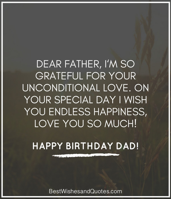 Best ideas about Happy Birthday Daddy Quotes
. Save or Pin Happy Birthday Dad 40 Quotes to Wish Your Dad the Best Now.