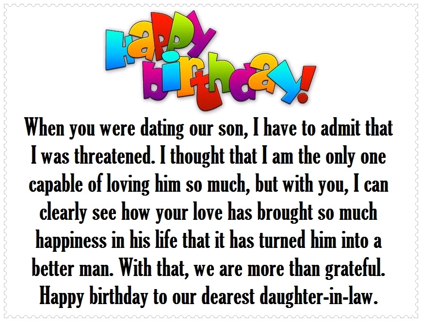 Best ideas about Happy Birthday Daughter In Law Quotes
. Save or Pin Daughter in Law Happy Birthday Quotes and Greetings Now.