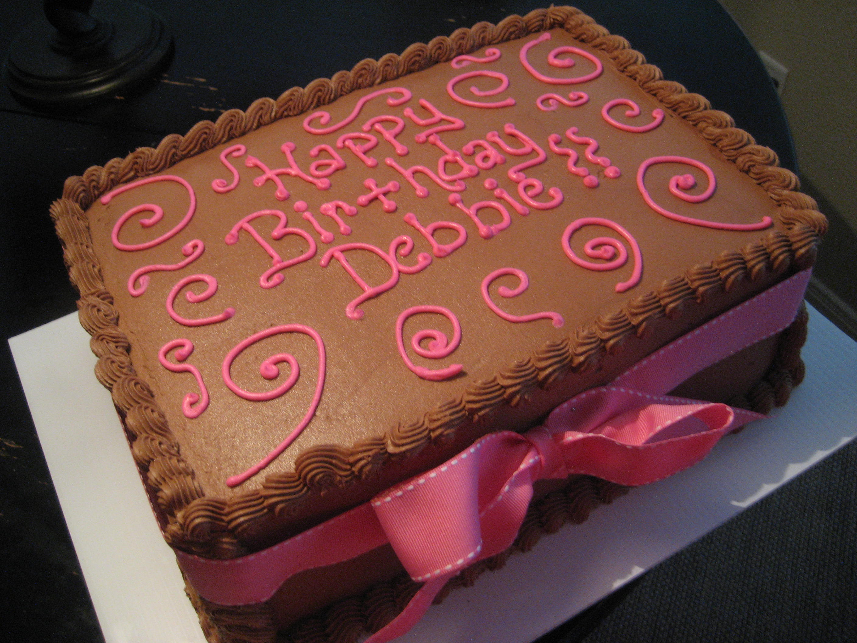 Best ideas about Happy Birthday Debbie Cake
. Save or Pin Simple Cakes… Now.