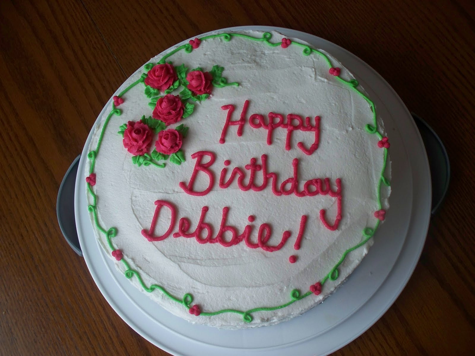 Best ideas about Happy Birthday Debbie Cake
. Save or Pin Cakes by Jenn Now.