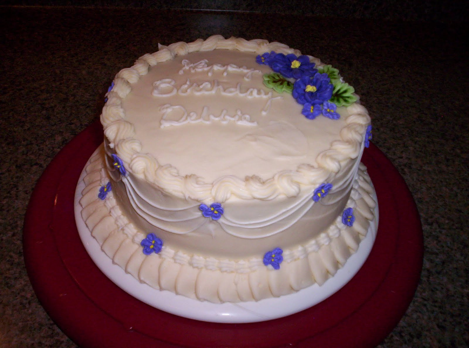 Best ideas about Happy Birthday Debbie Cake
. Save or Pin Stinaldi Cakes Debbie s Birthday Cake Now.
