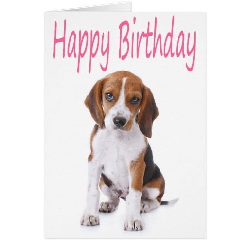 Best ideas about Happy Birthday Dog Card
. Save or Pin Beagle Cards Beagle Card Templates Postage Invitations Now.