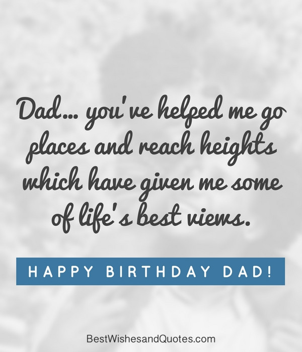 Best ideas about Happy Birthday Father Quotes
. Save or Pin Happy Birthday Dad 40 Quotes to Wish Your Dad the Best Now.