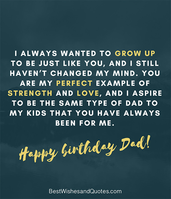 Best ideas about Happy Birthday Father Quotes
. Save or Pin Happy Birthday Dad 40 Quotes to Wish Your Dad the Best Now.