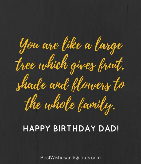 Best ideas about Happy Birthday Father Quotes
. Save or Pin Happy Birthday Dad 40 Quotes to Wish Your Dad the Best Now.