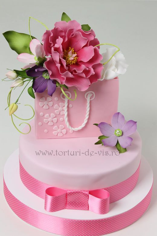 Best ideas about Happy Birthday Flower Cake
. Save or Pin 685 best Female Birthday Cakes images by Debra Lawson on Now.