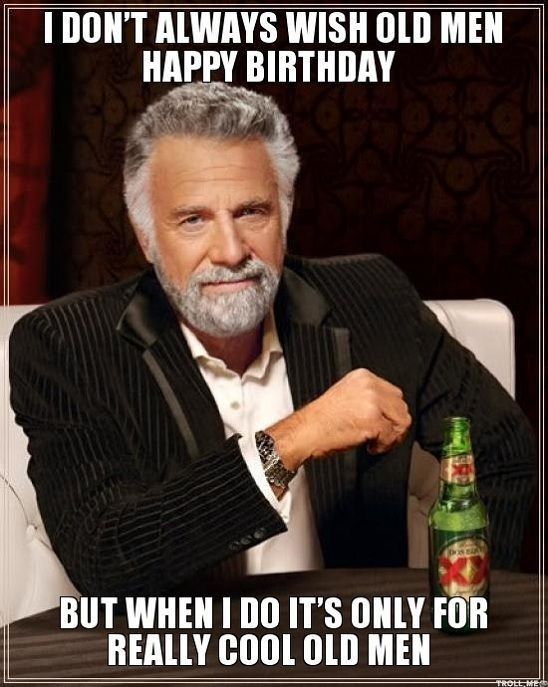 Best ideas about Happy Birthday Funny Man
. Save or Pin Happy Birthday Old Man Meme bday Pinterest Now.