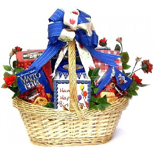 Best ideas about Happy Birthday Gifts
. Save or Pin Happy Birthday Gift Basket Now.