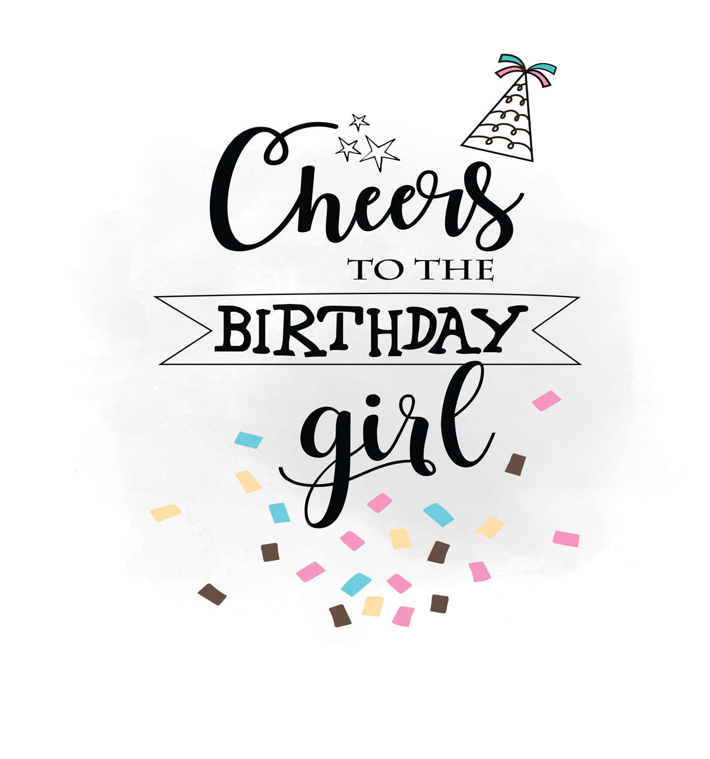 Best ideas about Happy Birthday Girl Quotes
. Save or Pin Cheers to Birthday girl SVG clipart Birthday Quote Now.