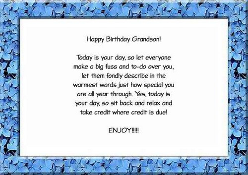 Best ideas about Happy Birthday Grandson Quotes
. Save or Pin 35 Happy Birthday Grandson Wishes Now.