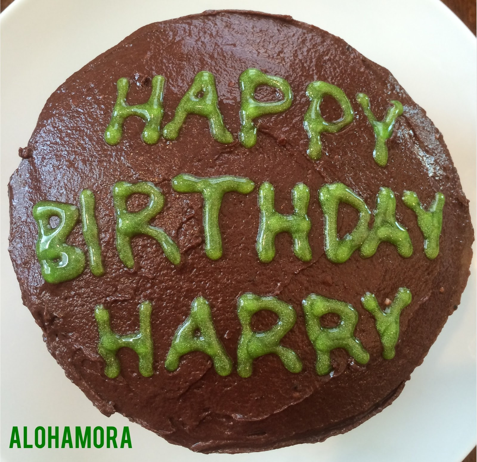 Best ideas about Happy Birthday Harry Cake
. Save or Pin Alohamora Open a Book Harry Potter s Dark Chocolate Now.