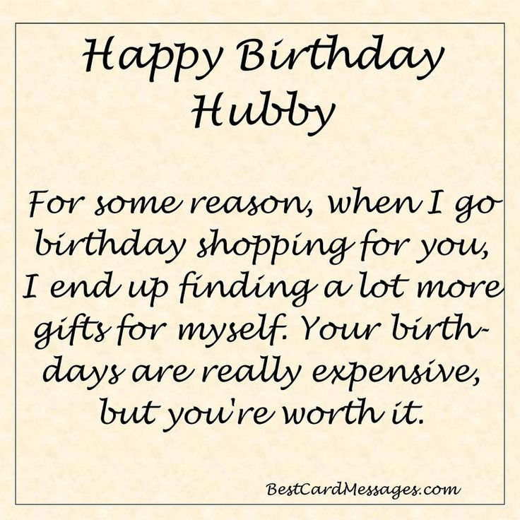 Best ideas about Happy Birthday Hubby Funny
. Save or Pin Funny Birthday Message for your Husband birthday wishes Now.