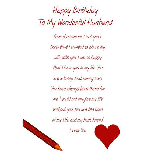 Best ideas about Happy Birthday Husband Card
. Save or Pin Birthday Cards For Husband Amazon Now.
