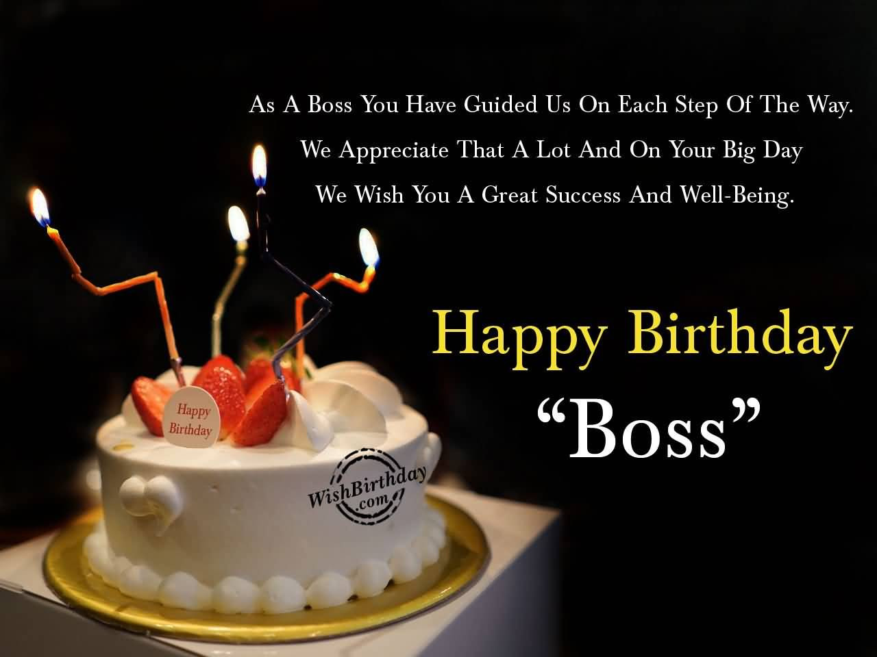 Best ideas about Happy Birthday Image Quotes
. Save or Pin 32 Wonderful Boss Birthday Wishes Sayings Picture Now.