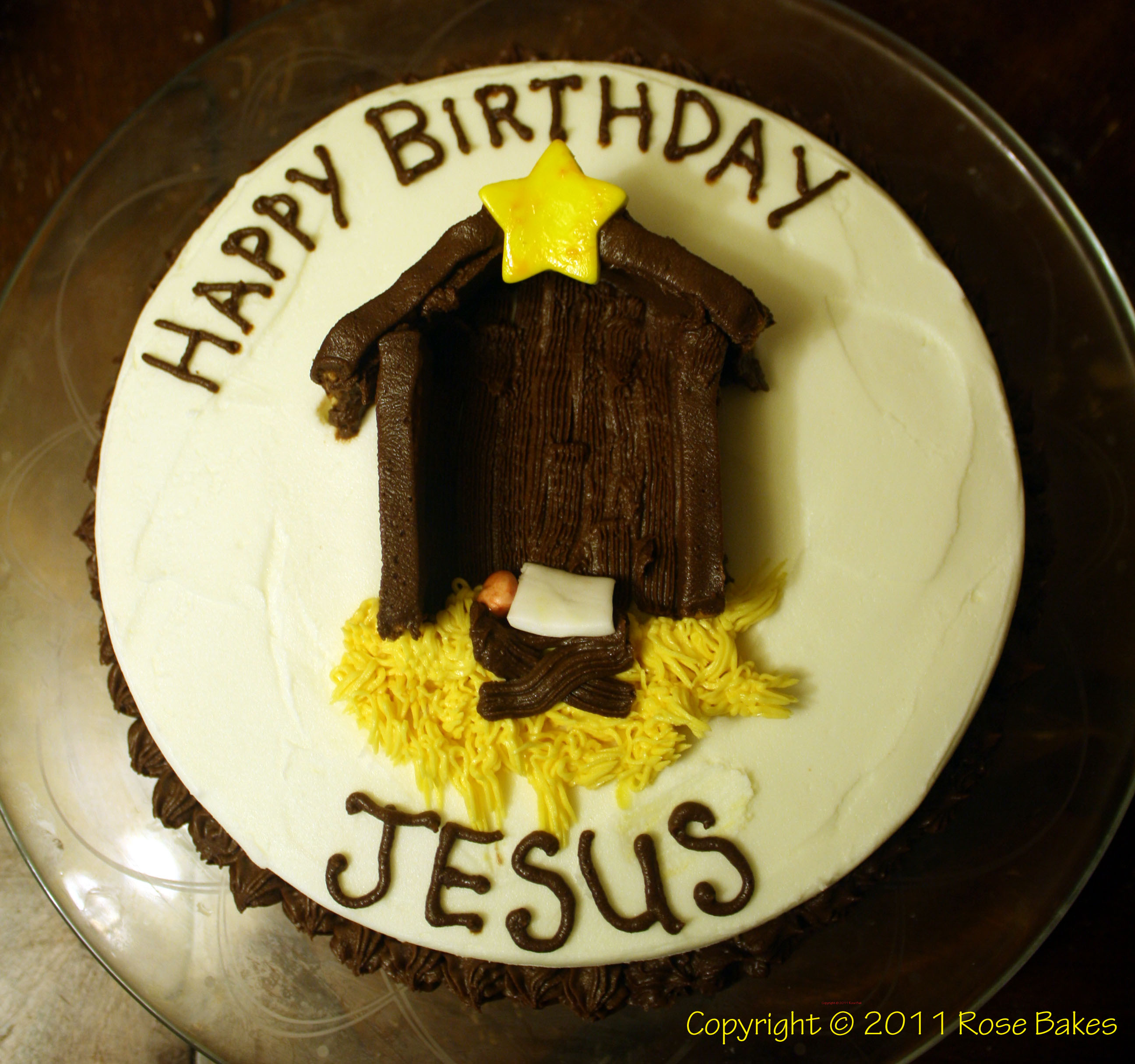 Best ideas about Happy Birthday Jesus Cake
. Save or Pin Happy Birthday Jesus & Merry Christmas Cake Cake Pops too  Now.