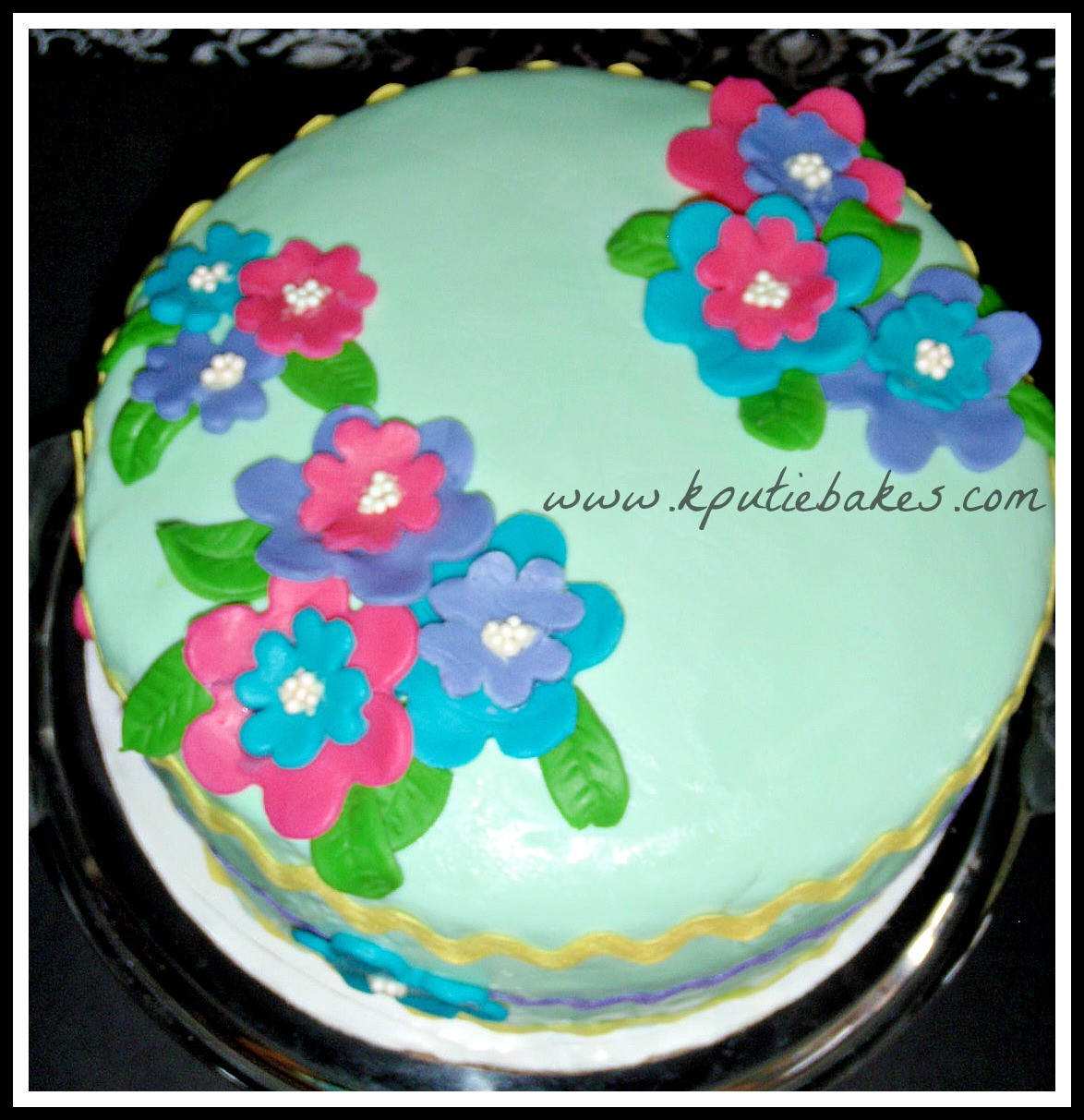 Best ideas about Happy Birthday Karen Cake
. Save or Pin KputieBakes Vintage Inspired Birthday Cake Now.