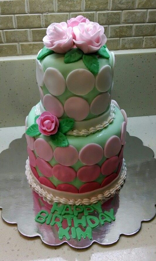 Best ideas about Happy Birthday Kim Cake
. Save or Pin Kim s beautiful cake from her friend Seema Happy Birthday Now.