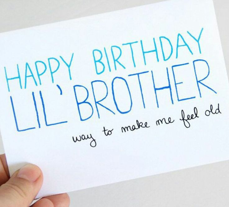 Best ideas about Happy Birthday Little Brother Funny
. Save or Pin 25 best ideas about Happy birthday little brother on Now.