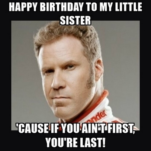 Best ideas about Happy Birthday Little Sister Funny
. Save or Pin 40 Birthday Memes For Sister Now.