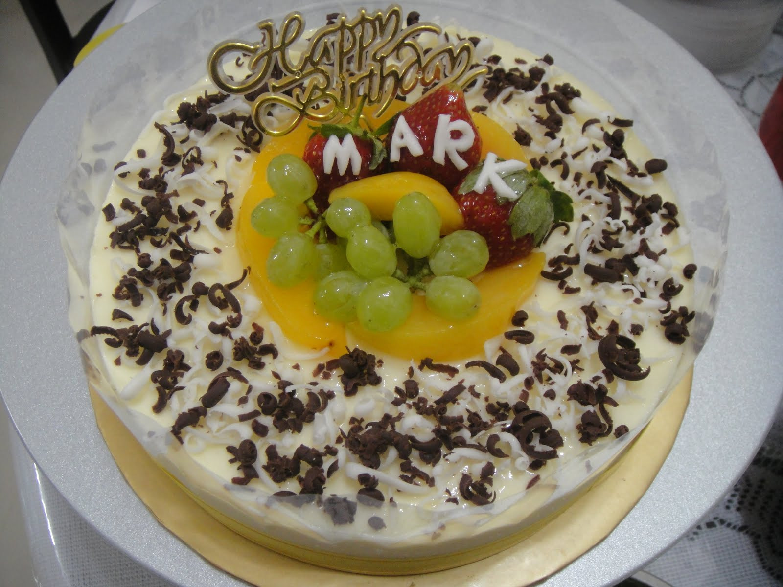 Best ideas about Happy Birthday Mark Cake
. Save or Pin YES HomemadeBakery Chilled Lemon Cheese Cake Now.