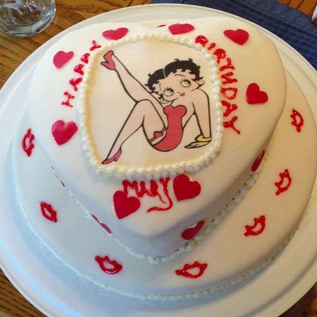 Best ideas about Happy Birthday Mary Cake
. Save or Pin Mom made a Betty Boop cake Happy birthday Mary Now.