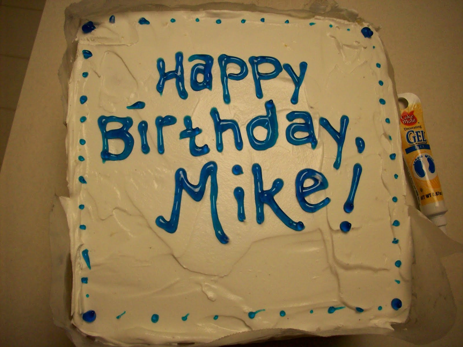 Best ideas about Happy Birthday Mike Cake
. Save or Pin Mike & Irene s Blog Happy birthday Mike Now.