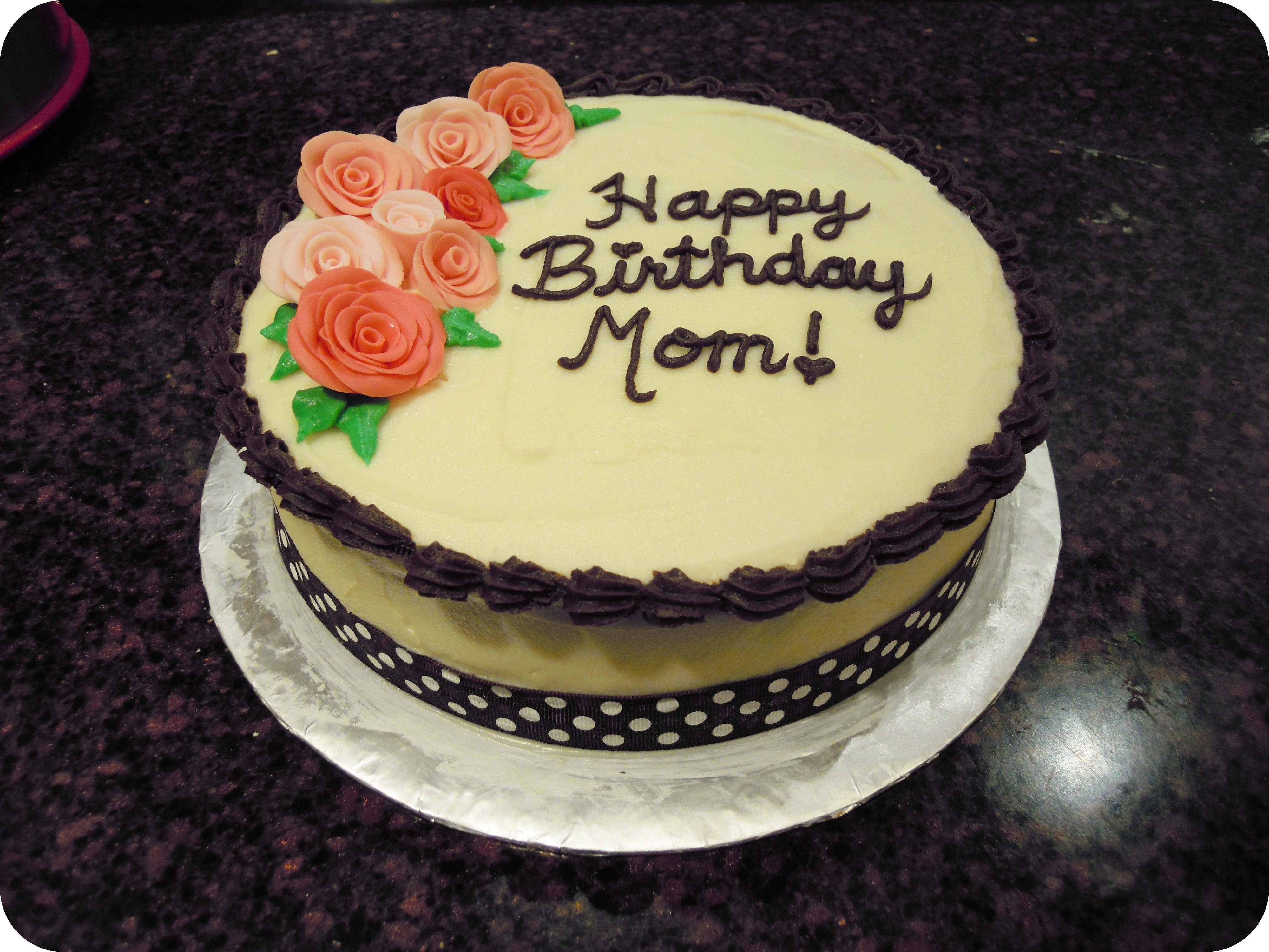 Best ideas about Happy Birthday Mom Cake
. Save or Pin Happy Birthday Mom Now.