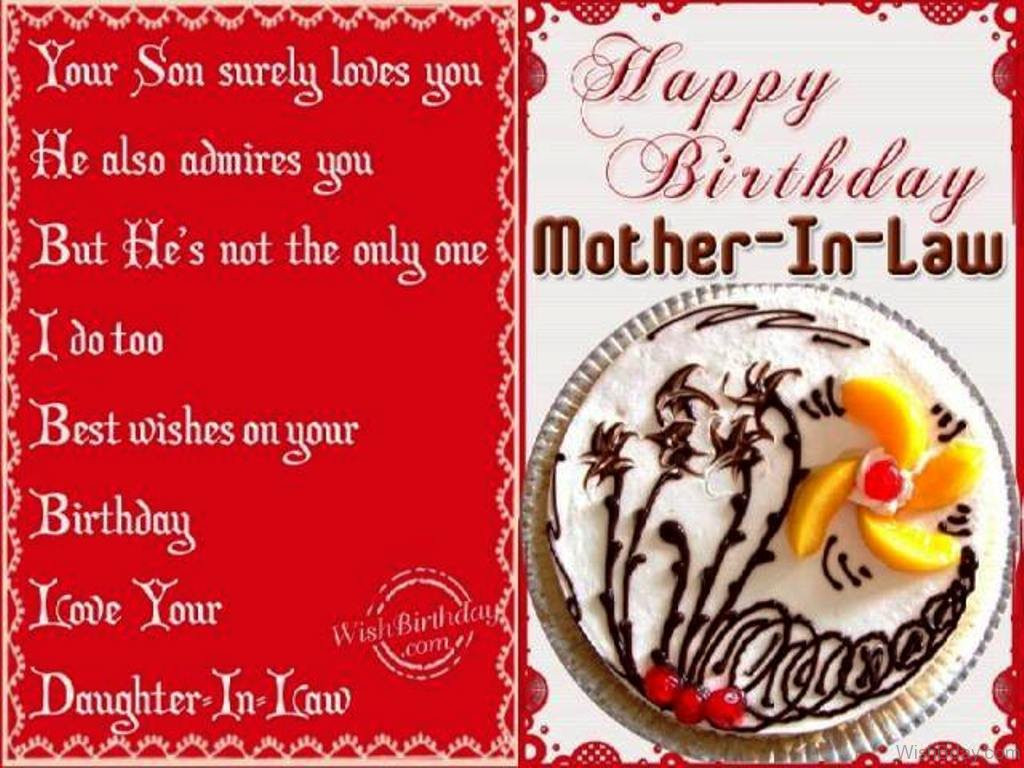 Best ideas about Happy Birthday Mother In Law Funny
. Save or Pin 64 Birthday Wishes For Mother In law Now.