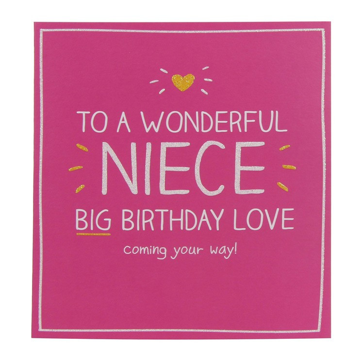 Best ideas about Happy Birthday Niece Funny
. Save or Pin Happy Jackson Wonderful Niece Birthday Card Now.