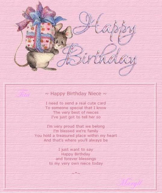 Best ideas about Happy Birthday Niece Images Funny
. Save or Pin Happy Birthday to my lovely niece Ronnine may you have a Now.