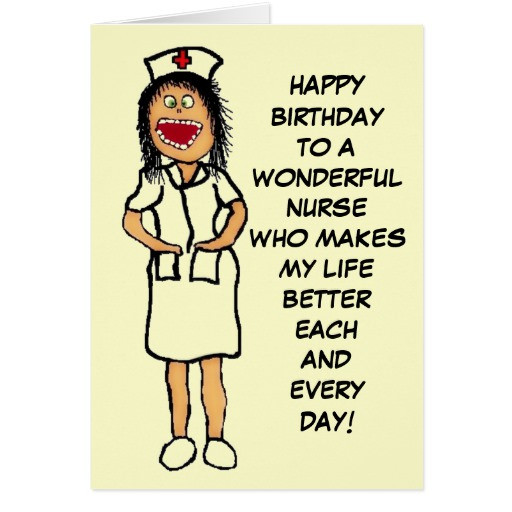 Best ideas about Happy Birthday Nurse Funny
. Save or Pin Happy Birthday Nurse Cartoon Greeting Card Now.
