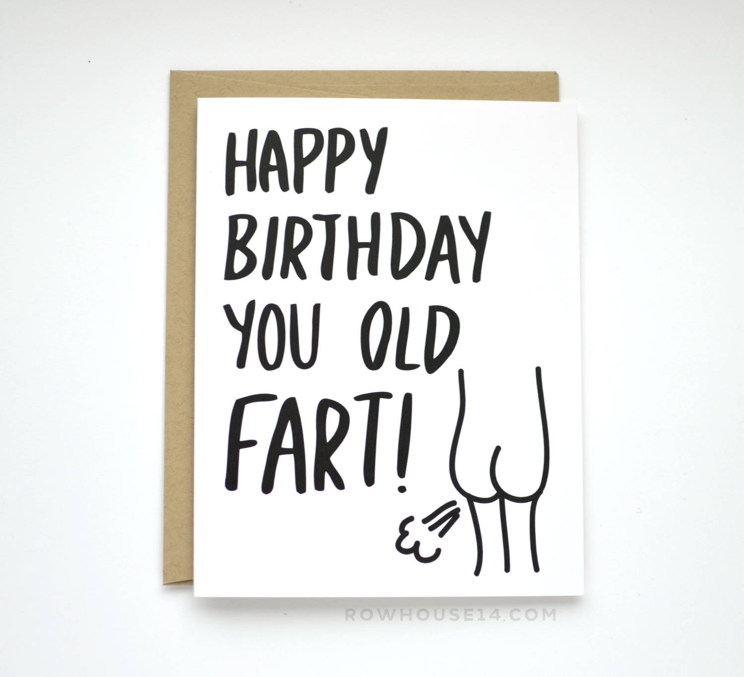 Best ideas about Happy Birthday Old Funny
. Save or Pin Funny Birthday Card Happy Birthday You Old Fart Birthday Now.