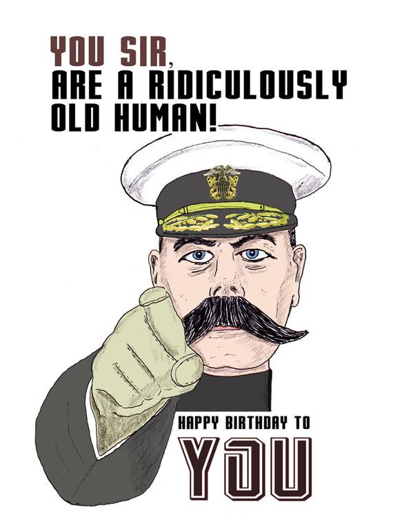 Best ideas about Happy Birthday Old Funny
. Save or Pin Items similar to Funny Birthday Card You & Old Age on Etsy Now.