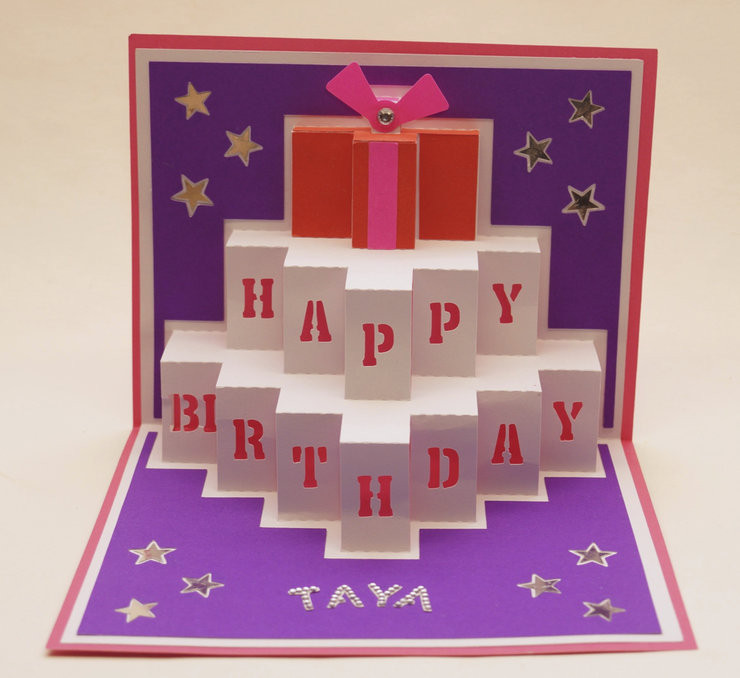 Best ideas about Happy Birthday Pop Up Card
. Save or Pin Happy Birthday Pop Up Card by Cards by Kerri Now.