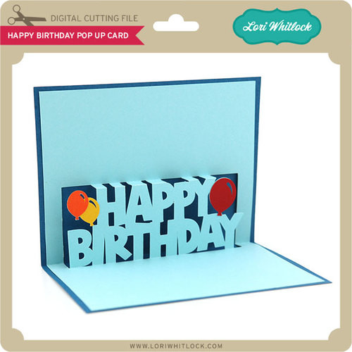 Best ideas about Happy Birthday Pop Up Card
. Save or Pin Happy Birthday Pop Up Card Lori Whitlock s SVG Shop Now.