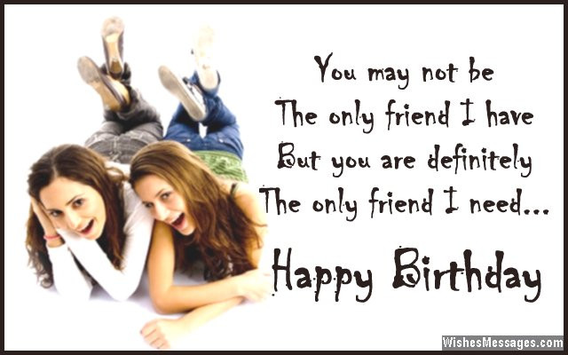 Best ideas about Happy Birthday Quotes For Best Friend Girl
. Save or Pin Birthday Wishes for Best Friend Quotes and Messages Now.