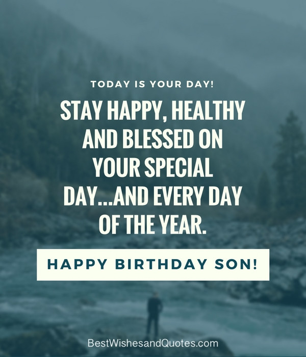 Best ideas about Happy Birthday Quotes For Son
. Save or Pin 35 Unique and Amazing ways to say "Happy Birthday Son" Now.