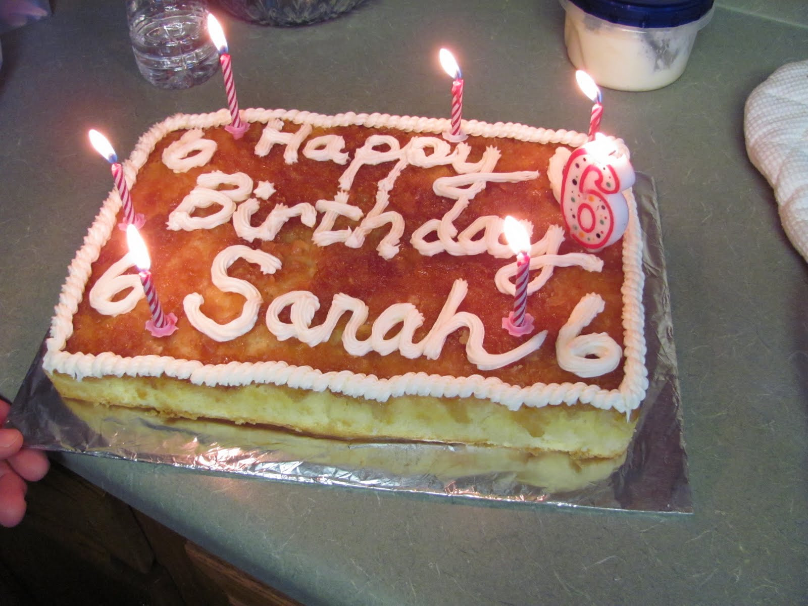 Best ideas about Happy Birthday Sarah Cake
. Save or Pin Wright Family USA Are these kids all yours Happy Now.