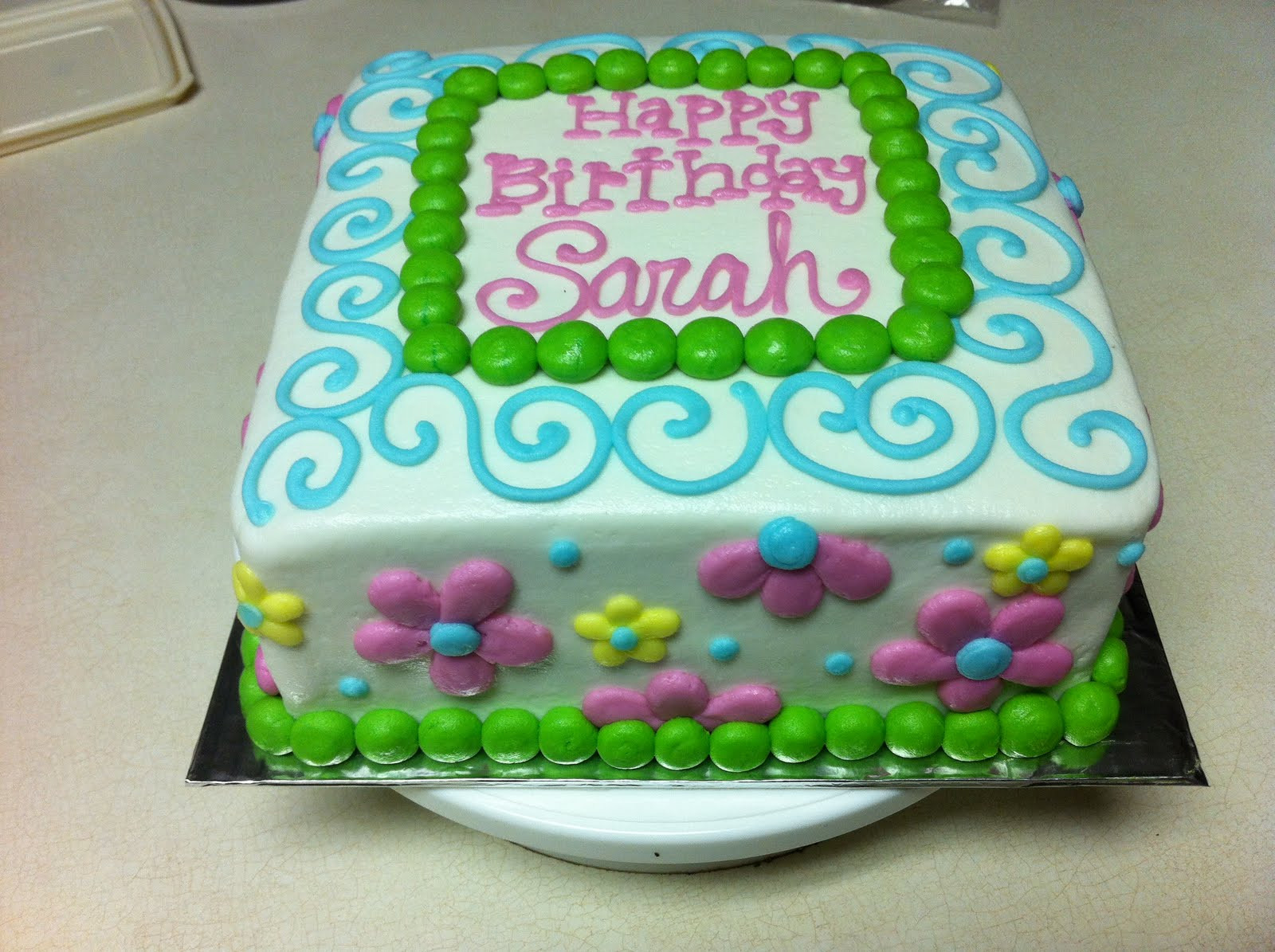 Best ideas about Happy Birthday Sarah Cake
. Save or Pin Baby Cakes January 2012 Now.