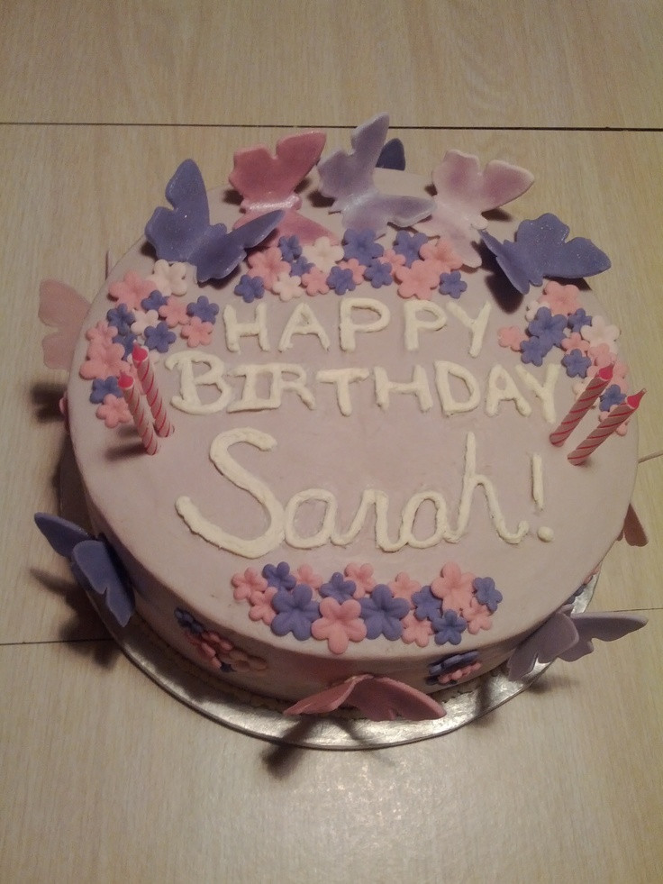 Best ideas about Happy Birthday Sarah Cake
. Save or Pin Sarah s 22nd Birthday cake NS Cakes & cupcakes Now.